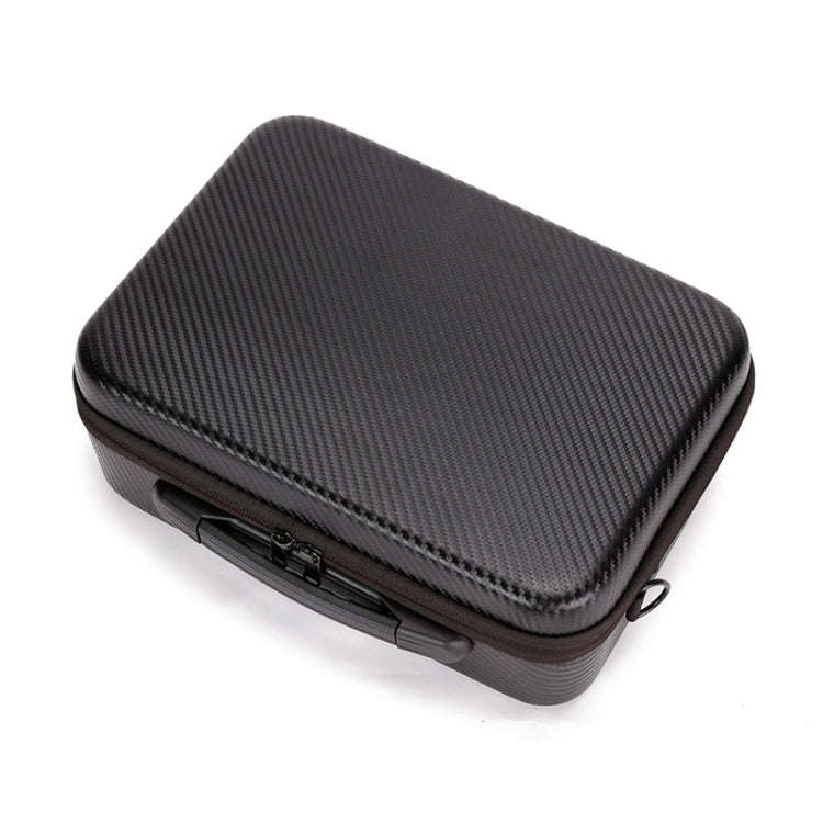 For DJI Mavic Air 2 Portable PU Shoulder Storage Bag Protective Box(Black Red)