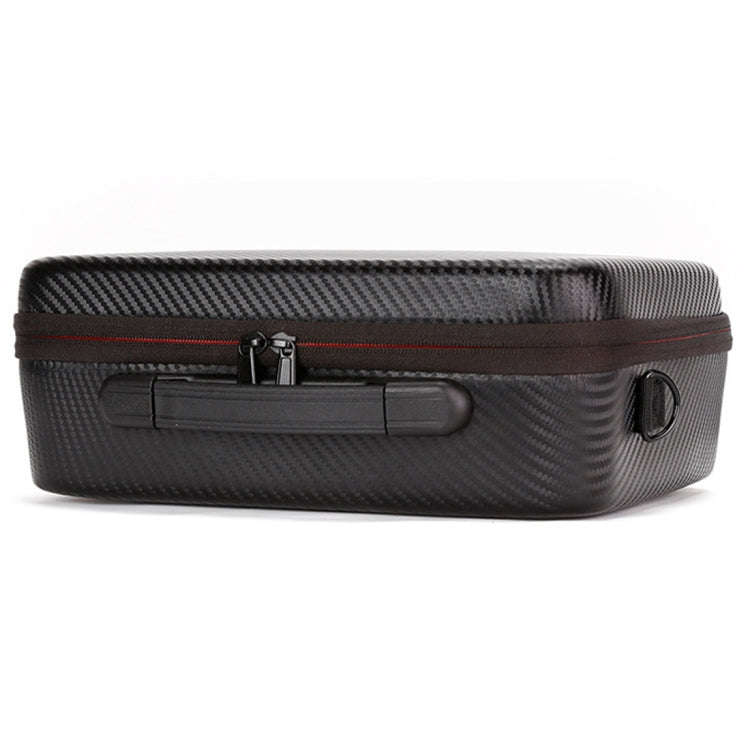 For DJI Mavic Air 2 Portable PU Shoulder Storage Bag Protective Box(Black Red)