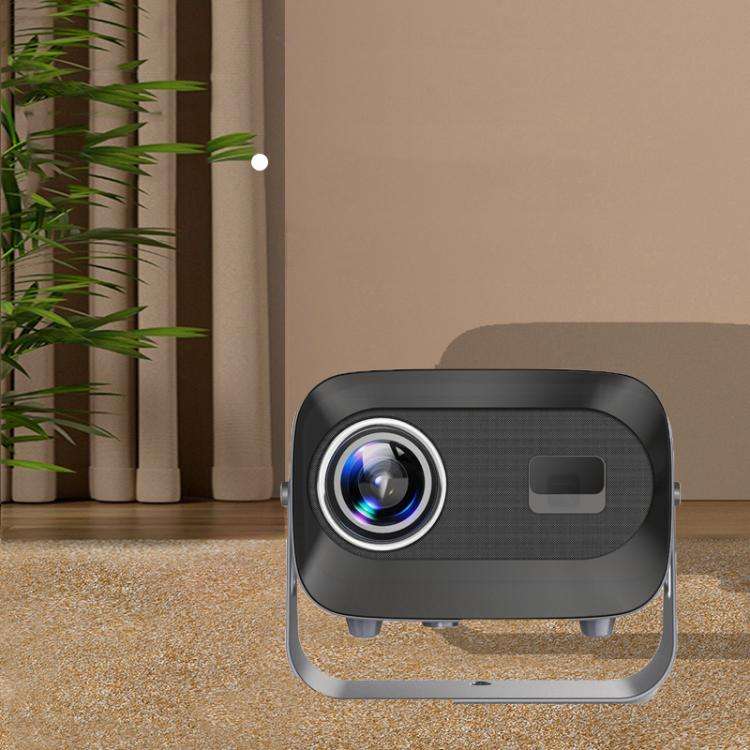 A10 Plus 1280 x 720P 200ANSI Amlogic H713 CPU Android 11.0 Smart Projector, US Plug(Metal Grey)