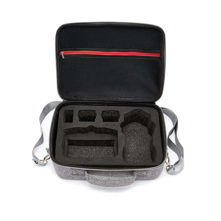 For DJI Mavic Air 2 Portable Nylon Shoulder Crossbody Storage Bag Protective Box(Grey)