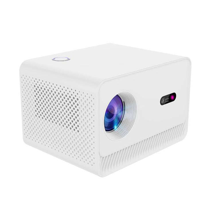 M10 1280 x 720P 200ANSI Amlogic H713 CPU Android 11.0 Smart Projector, US Plug(White)