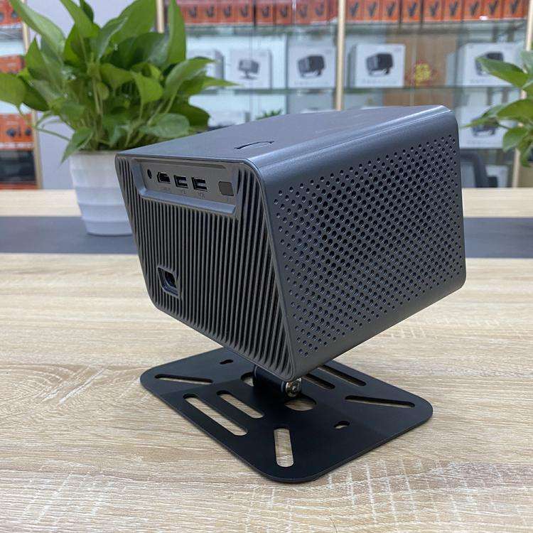 M10 Plus 1280 x 720P 200ANSI Amlogic H713 CPU Android 11 Smart Projector with Bracket, EU Plug(Me...