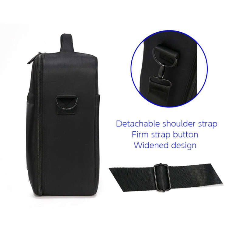 LINGSHI For DJI Mavic Air 2 Heightened Portable Shoulder Storage Bag Protective Box(Black)