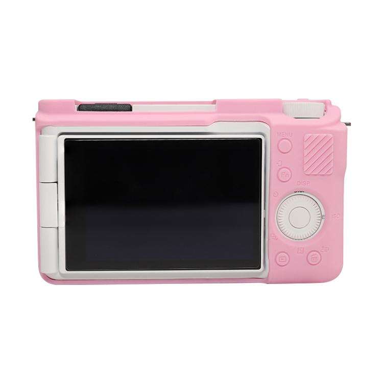For Sony ZV-E10 II / ZV-E10M2 Glossy Soft Silicone Protective Case(Pink)
