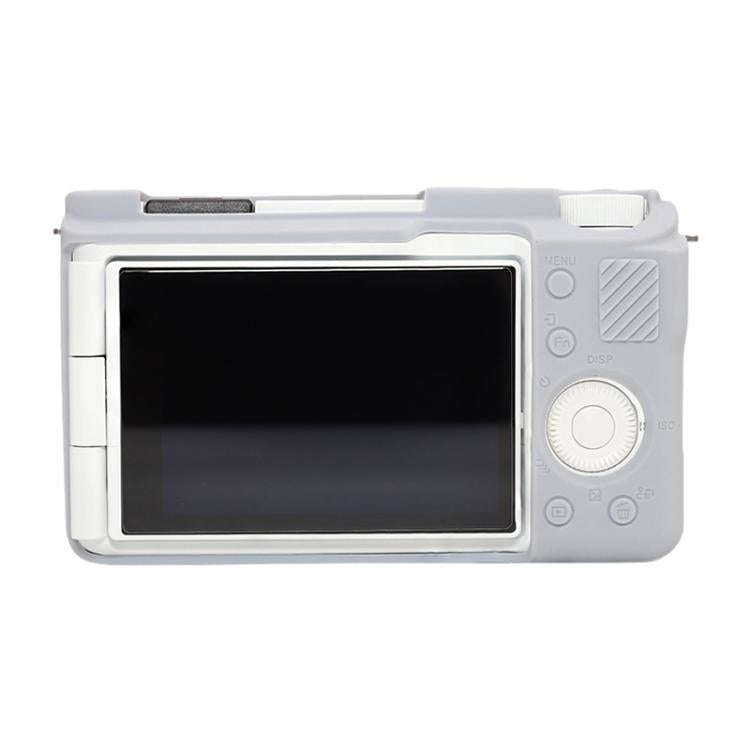 For Sony ZV-E10 II / ZV-E10M2 Glossy Soft Silicone Protective Case(Grey)