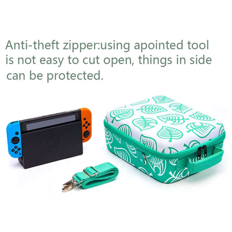 For Switch Game Handle Controller Storage Bag Protective Box(Green)