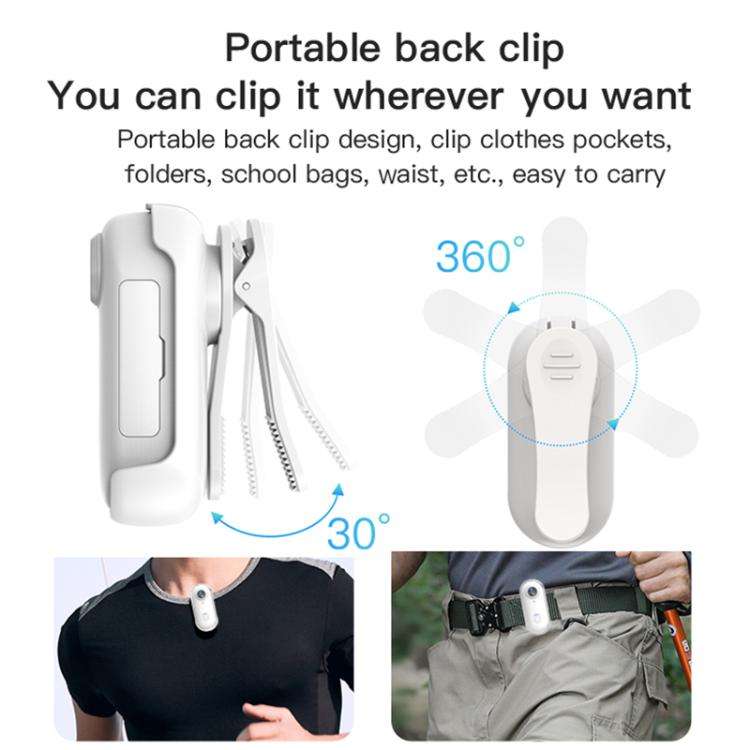 H88 1080P Thumb Sports Camera Mini WiFi Camera, Specification:Simple Version(White)