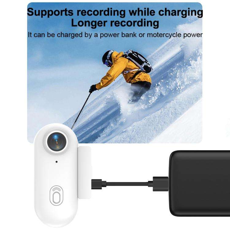 H88 4K Thumb Sports Camera Mini WiFi Camera, Specification:Standard Version(Black)