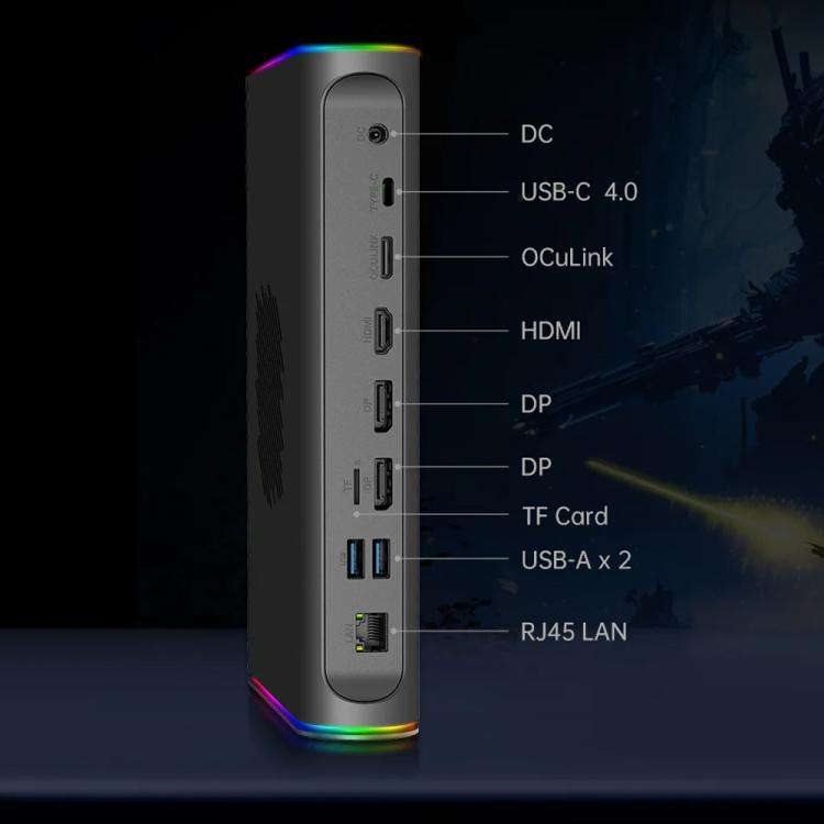 ONE-NETBOOK OneXGPU2 AMD Radeon RX 7800M 12GB Portable Expansion Dock(US Plug)