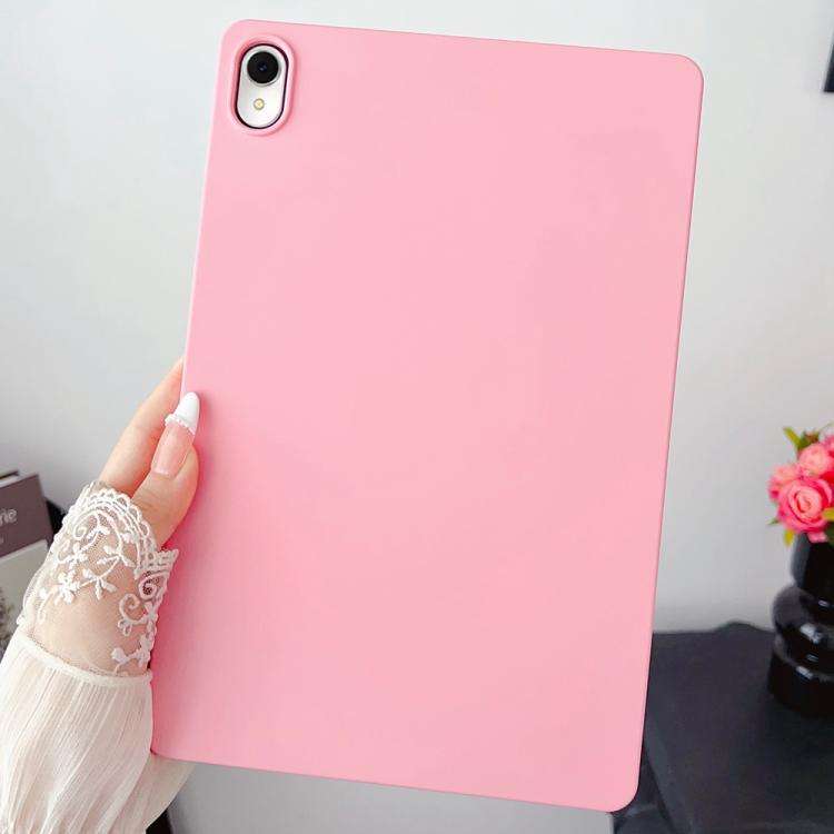 For Huawei Matepad 11 2023 Oil Spray Skin-friendly TPU Tablet Case(Pink)