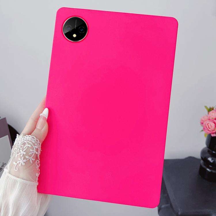 For Huawei Matepad Pro 11 2022 Oil Spray Skin-friendly TPU Tablet Case(Rose Red)