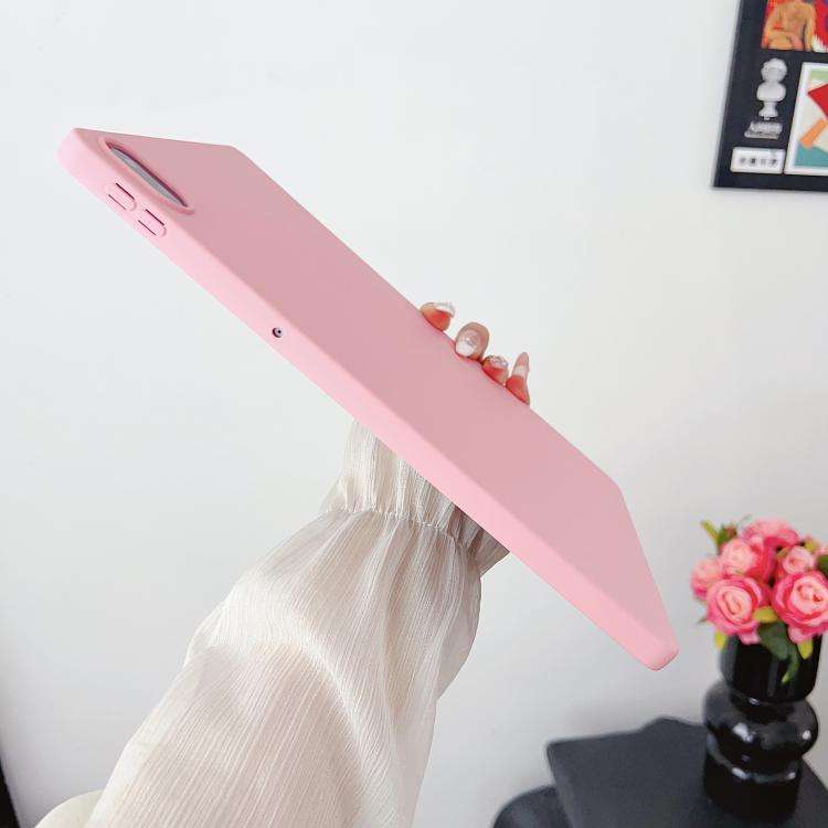 For Huawei Matepad 11 2021 Oil Spray Skin-friendly TPU Tablet Case(Pink)