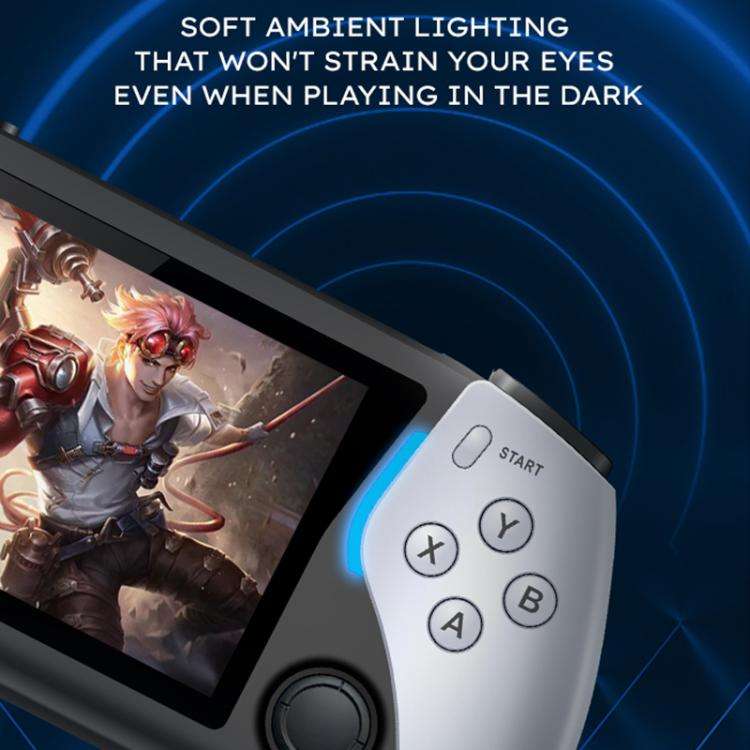 PROJECT X Handheld Game Console 4.3 inch Screen ATM 7051 CPU(White)
