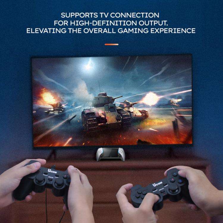 PROJECT X Handheld Game Console 4.3 inch Screen ATM 7051 CPU(White)