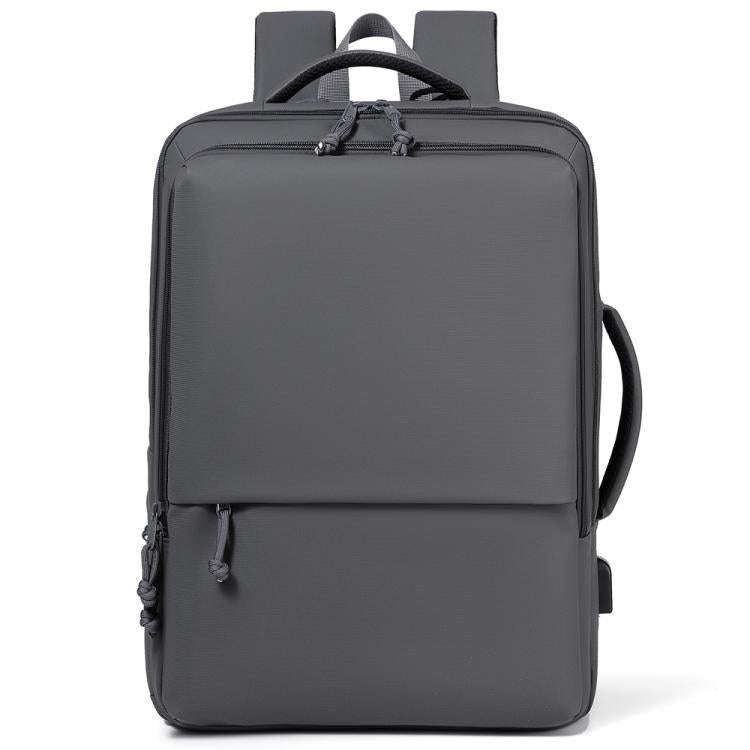 P960 Large Capacity Water Resistant Fashionable Backpack(Dark Grey)