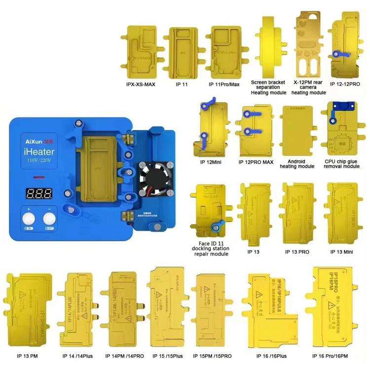 Aixun iHeater 3rd Gen Intelligent Desoldering Heat Platform for iPhone X-15 Pro Max