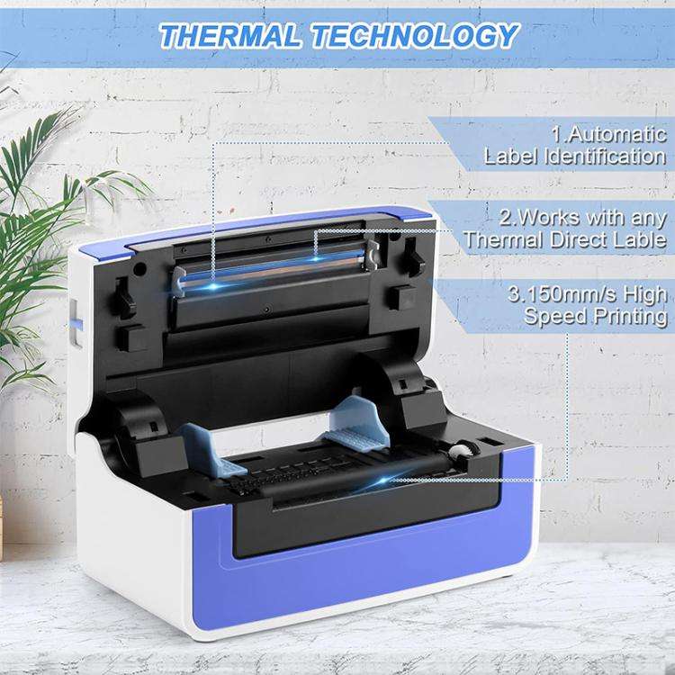 HPRT N51 Computer Version Express Electronic Waybill Printer, Plug:UK Plug(White)