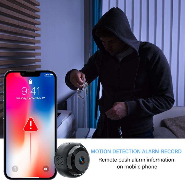 A13 1080P HD WiFi Mini Camera Supports Motion Detection(Black)