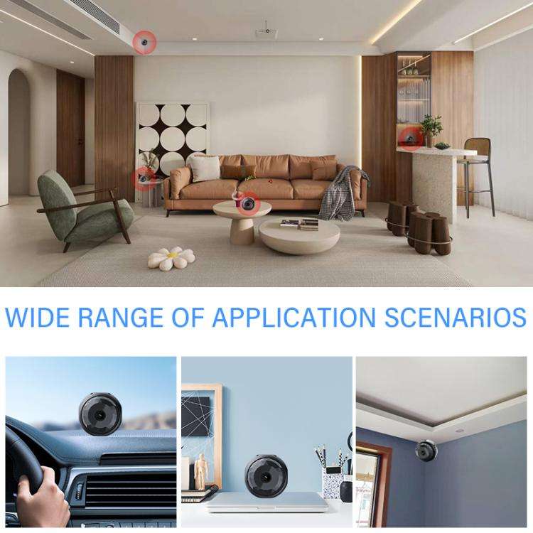 A13 1080P HD WiFi Mini Camera Supports Motion Detection(Black)