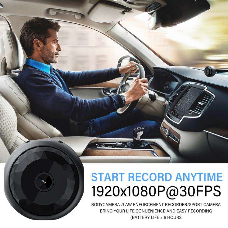 A13 1080P HD WiFi Mini Camera Supports Motion Detection(Black)