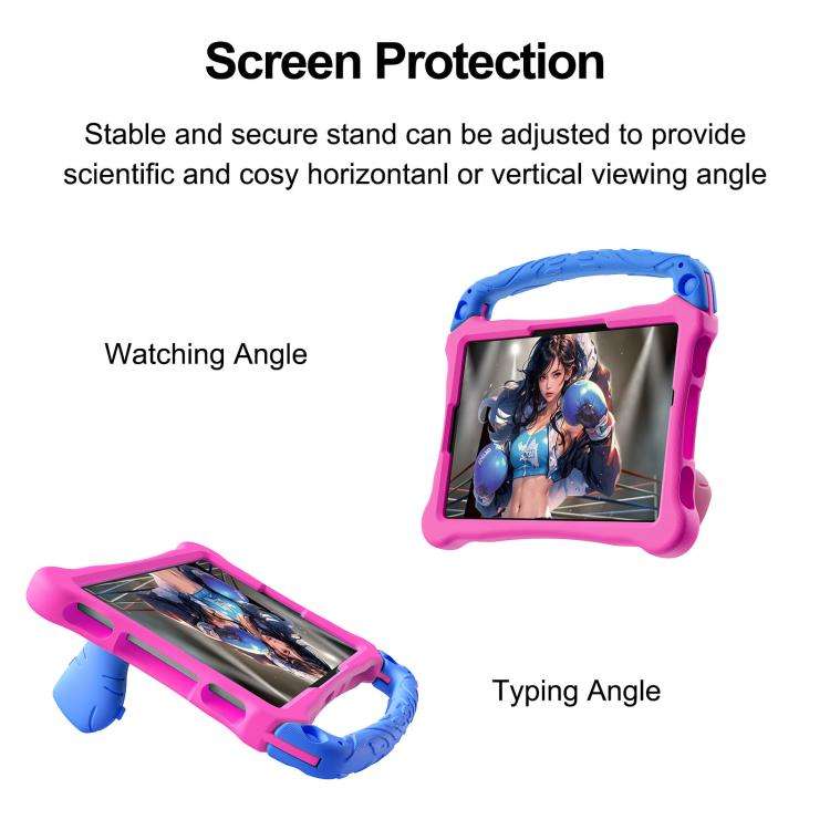 For Huawei MatePad SE 11 2024 Boxing Series Kickstand EVA Shockproof Tablet Case with Shoulder St...