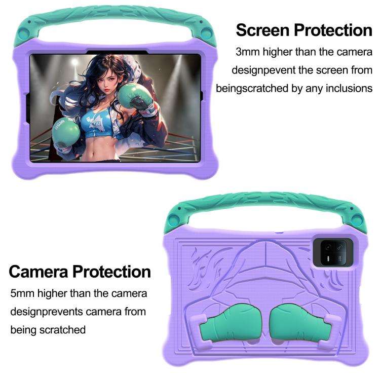 For Huawei MatePad SE 11 2024 Boxing Series Kickstand EVA Shockproof Tablet Case with Shoulder St...