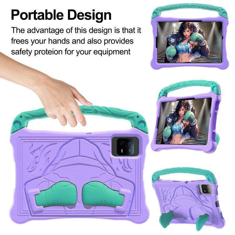 For Huawei MatePad SE 11 2024 Boxing Series Kickstand EVA Shockproof Tablet Case with Shoulder St...
