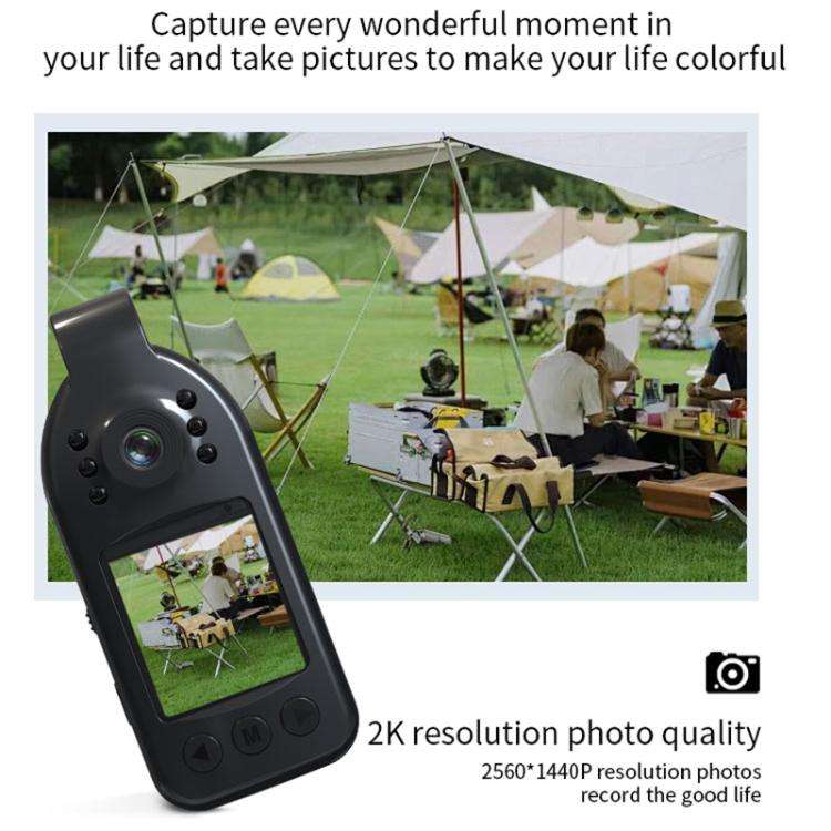 L09 1.33 inch Screen 1080P HD Outdoor Sports Camera Recorder(Black)
