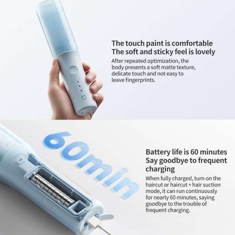 Xiaomi Mijia Children Waterproof Hair Clipper(Blue)