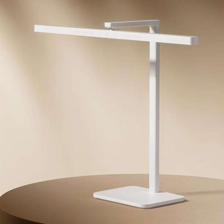 Original Xiaomi Mijia Desk Lamp 2 LED 60cm Long Lamp Holder HyperOS Connect, US Plug(White)