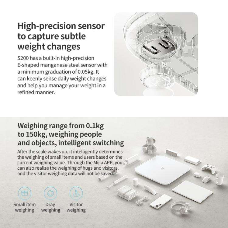 Xiaomi Mijia Smart Weight Scale S200(White)