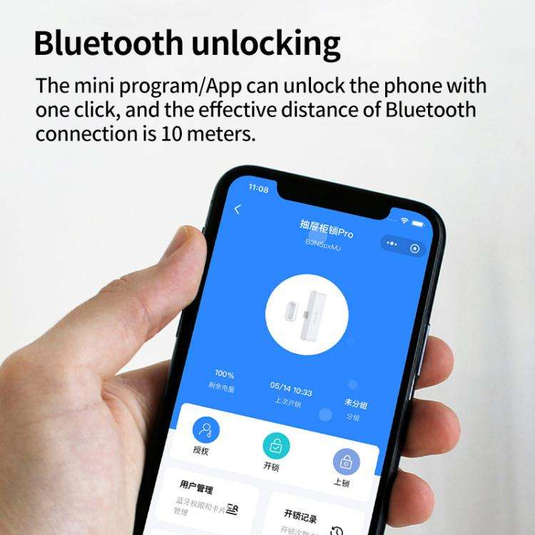 Xiaomi Youpin Yisuobao Smart Drawer Cabinet Lock Pro(White)
