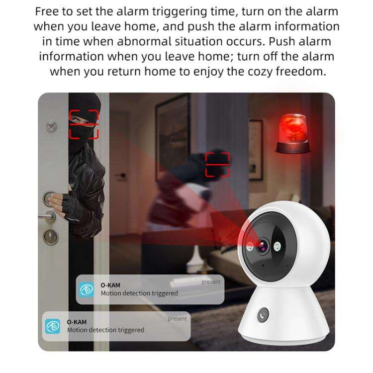 K11 1080P HD Night Vision Dual-Band Dual-Light Full Color WiFi Camera(White)