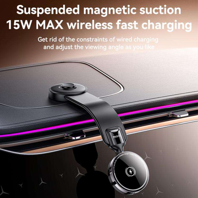 Yesido C316 15W Magsafe Magnetic Car Wireless Charger(Black)