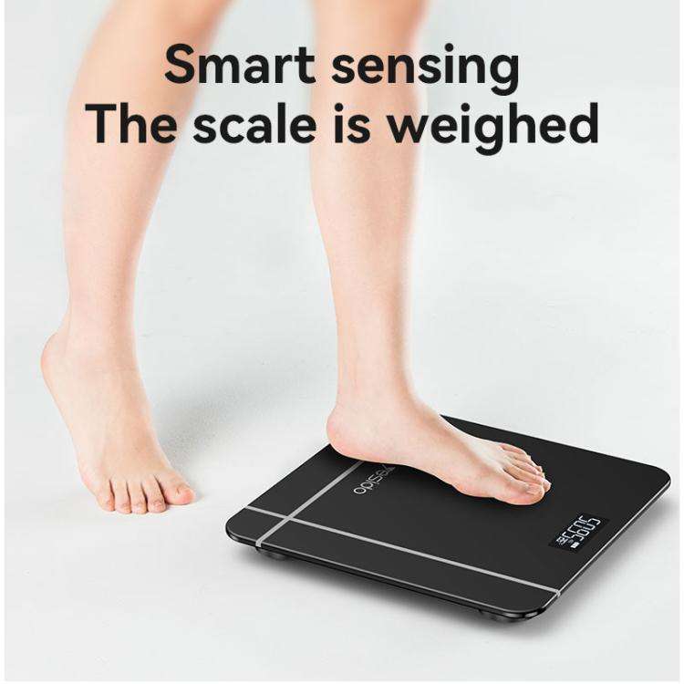 Yesido MG10 Smart Electronic Weight Scale, Size: 28x28x2.35cm(Black)