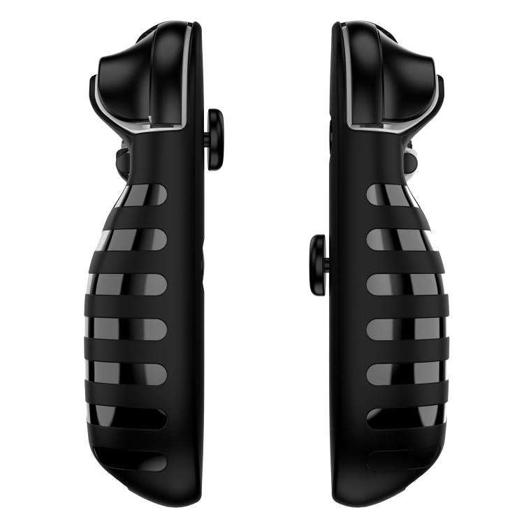 For Nintendo Switch 2  Detachable X-pattern Protective Case with Holder(Black)