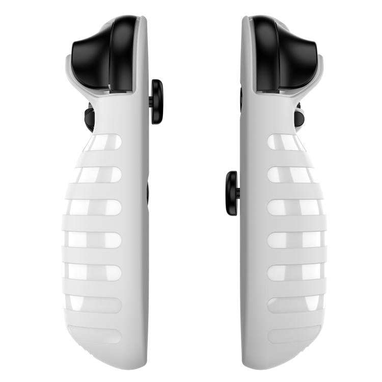 For Nintendo Switch 2  Detachable X-pattern Protective Case with Holder(White)