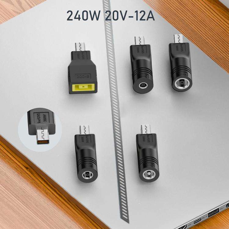 240W Laptop Charging Adapter(Lenovo Square Port to ASUS Square Port)