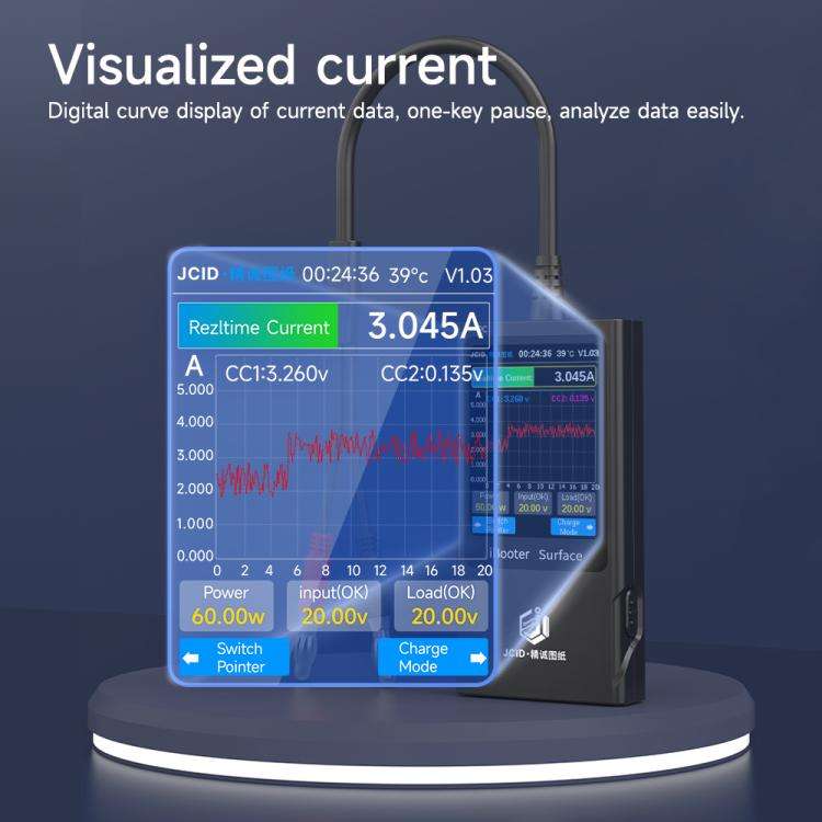 JCID iBooter Surface Current Analyzer for Surface Series