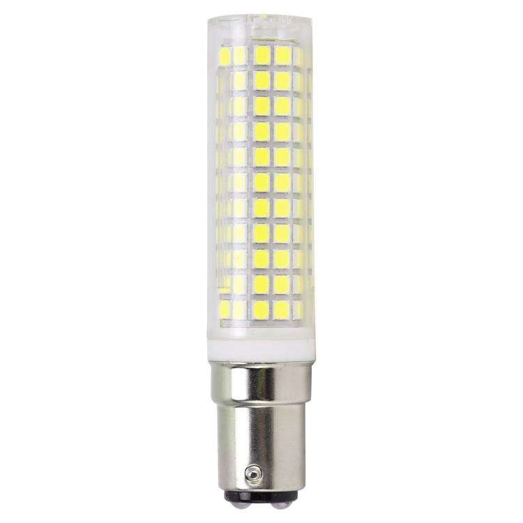 BA15D 15W 136 LEDs SMD 2835 Dimmable Corn Light Bulb, AC110V(White Light)