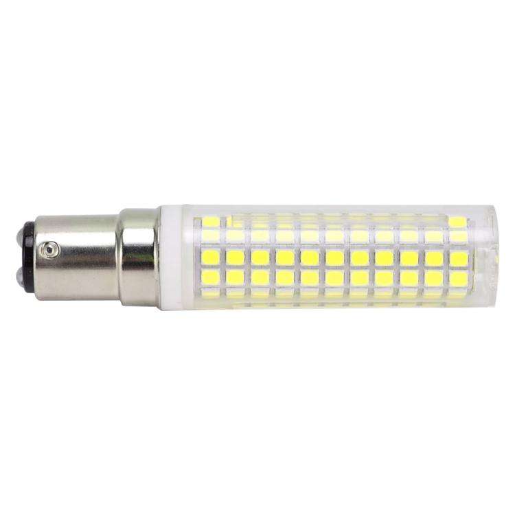 BA15D 15W 136 LEDs SMD 2835 Dimmable Corn Light Bulb, AC110V(White Light)