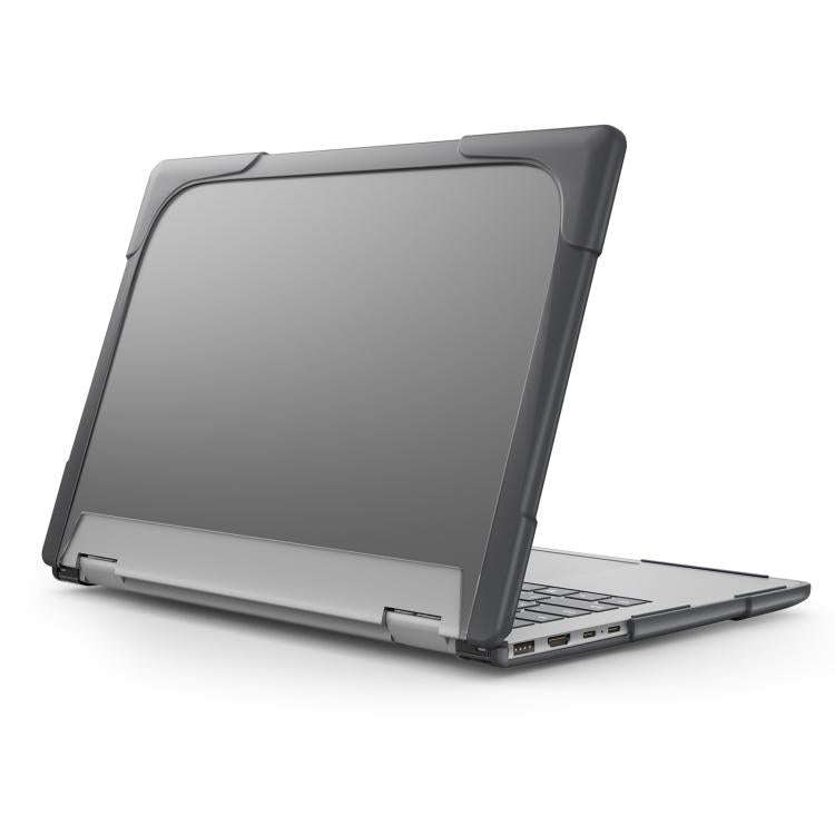 For HP ENVY X360-14 2024 TPU + PC Two-color Anti-fall Laptop Protective Case(Grey)
