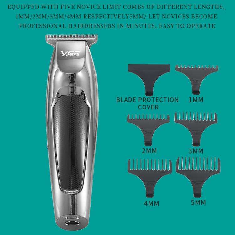 VGR V-070 10W USB 2-gears Electric Hair Clipper(Black)