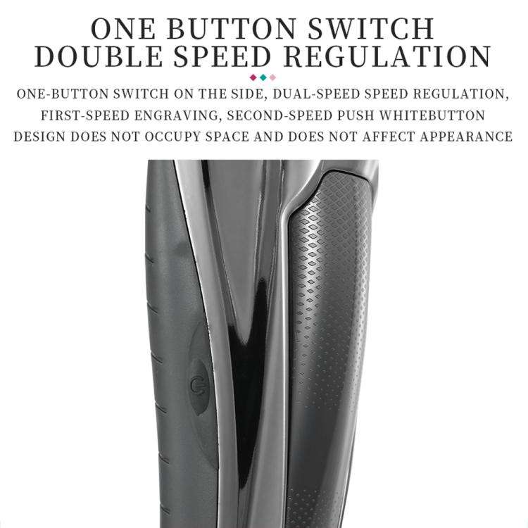 VGR V-070 10W USB 2-gears Electric Hair Clipper(Black)