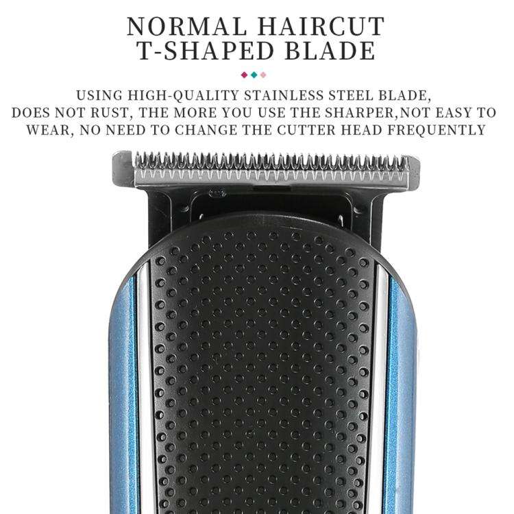VGR V-172 10W Multifunctional USB Electric Hair Clipper(Blue)