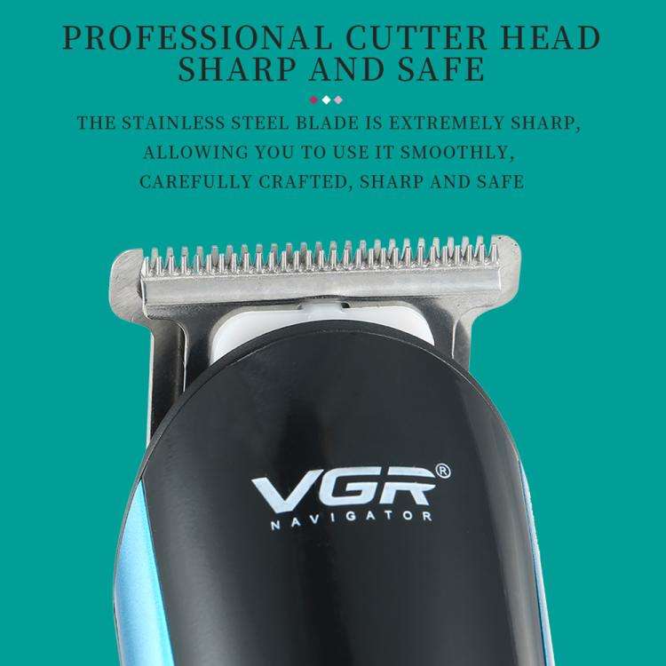 VGR V-172 10W Multifunctional USB Electric Hair Clipper(Blue)