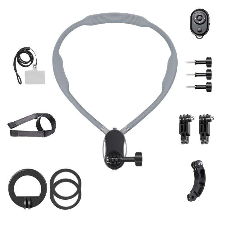 Magnetic Neck Mount Anti-shake Bracket, Type:12 in 1 Remote