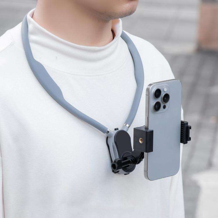 Magnetic Neck Mount Anti-shake Bracket, Type:2 in 1
