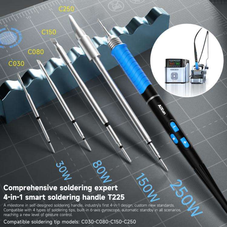 AiXun T400 320W Smart Soldering Workstation, Plug:EU Plug