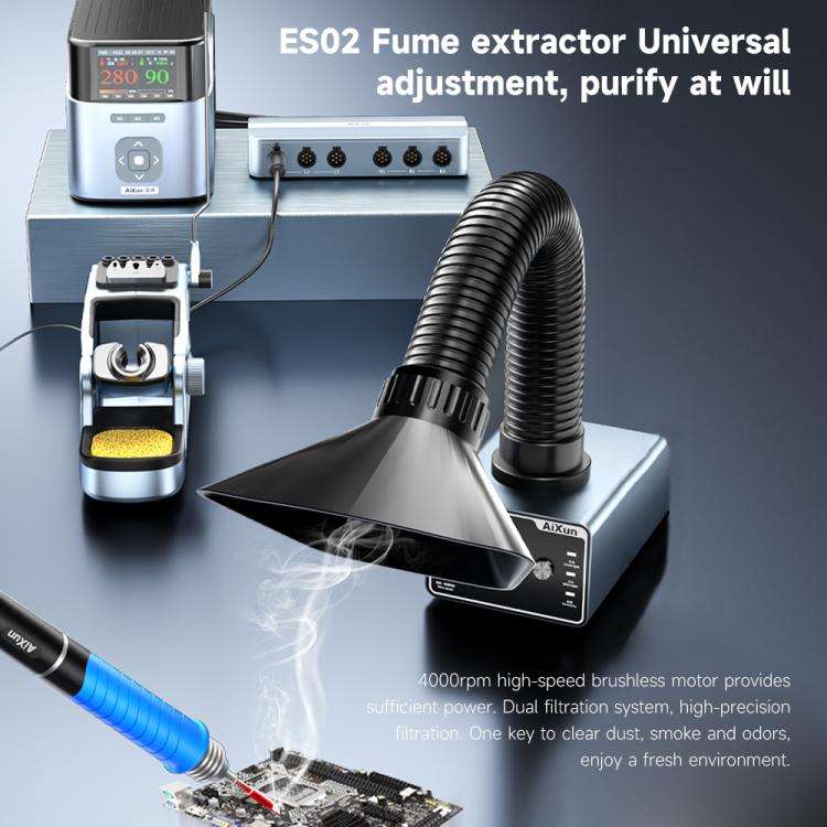 AiXun T400 320W Smart Soldering Workstation, Plug:EU Plug
